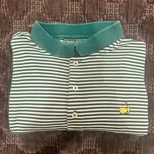 MASTERS STRIPED POLO